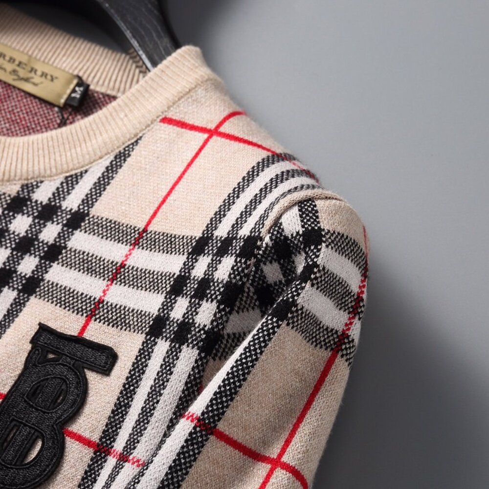 💃🖤Burberry Classical Pattern Sweaters - Picture 6 of 7